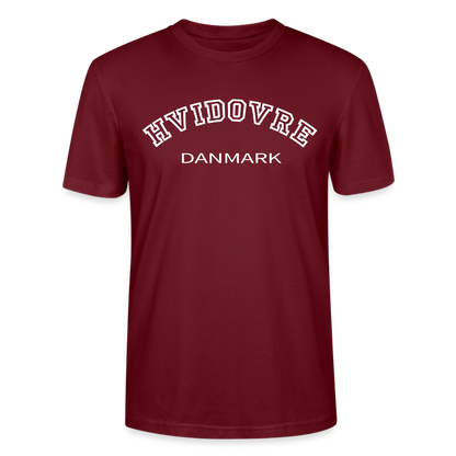 CityShirt - T-shirt - Hvidovre - burgunder-rød