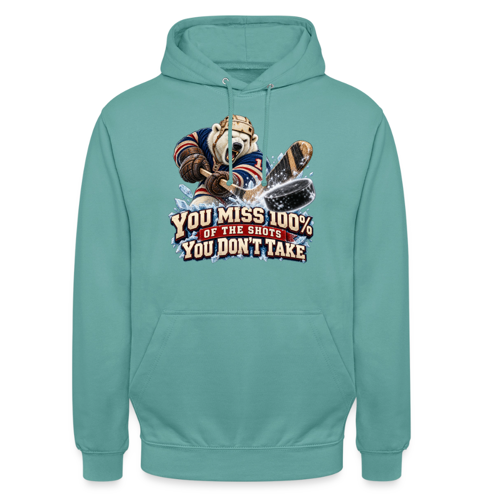 CityShirts - Hoodie - Take the shot - CS001 - pastelturkis