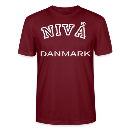 CityShirt - T-shirt - Nivå - burgunder-rød