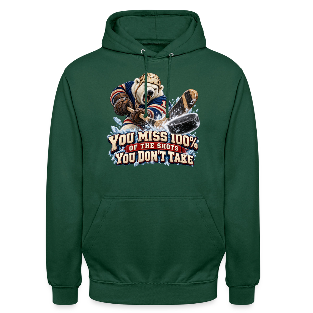 CityShirts - Hoodie - Take the shot - CS001 - flaskegrøn