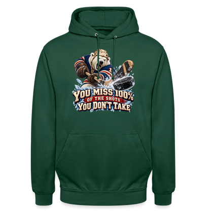 CityShirts - Hoodie - Take the shot - CS001 - flaskegrøn