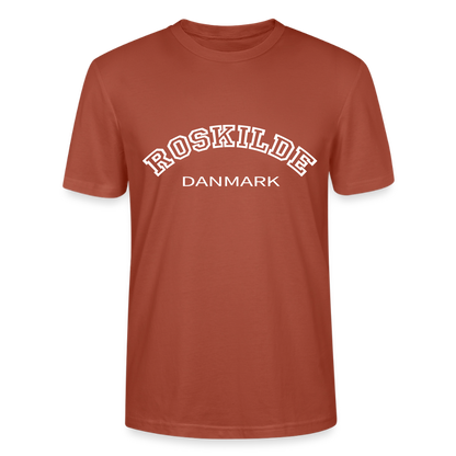 T-shirt unisex - Roskilde - terrakotta