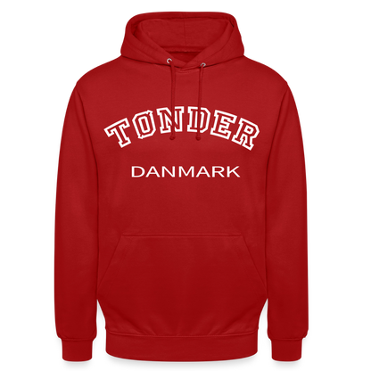 CityShirt - Hoodie - Tønder - rød