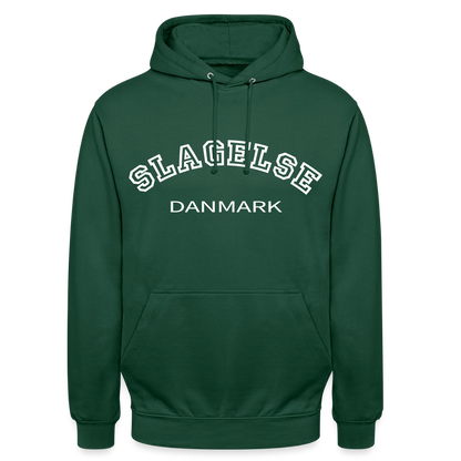 CityShirt - Hoodie - Slagelse - flaskegrøn