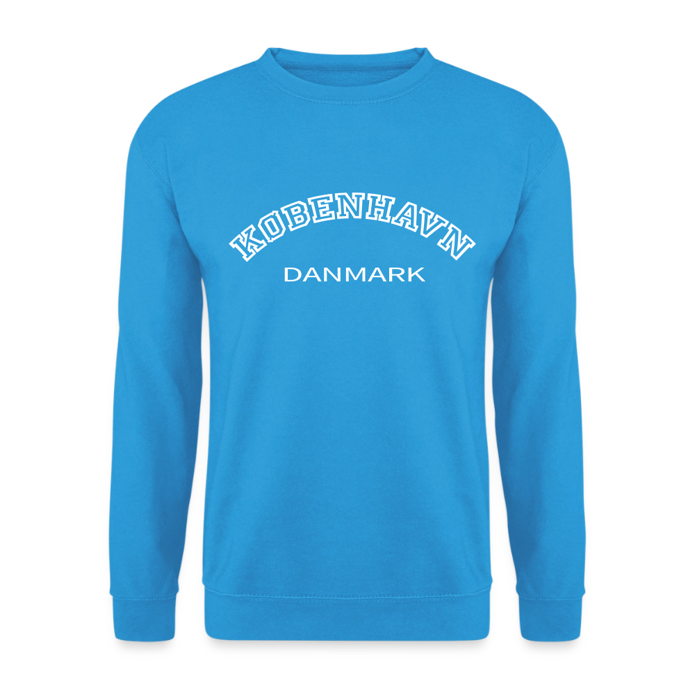 sweatshirt unisex - København - havblå