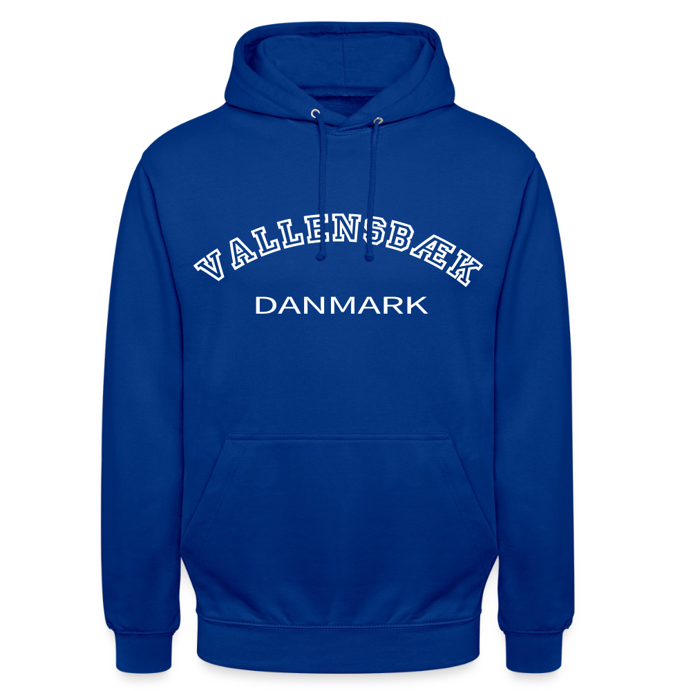 CityShirt - Hoodie - Vallensbæk - kongeblå