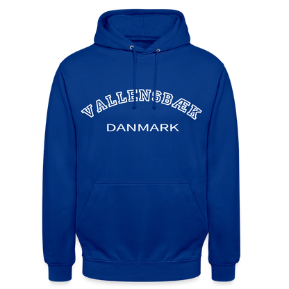 CityShirt - Hoodie - Vallensbæk - kongeblå