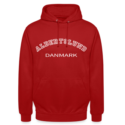 CityShirt - Hoodie - Albertslund - rød