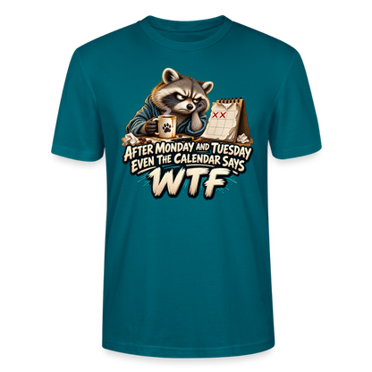 CityShirts - T-shirt - Even the calendar says WTF - CS014 - havblå