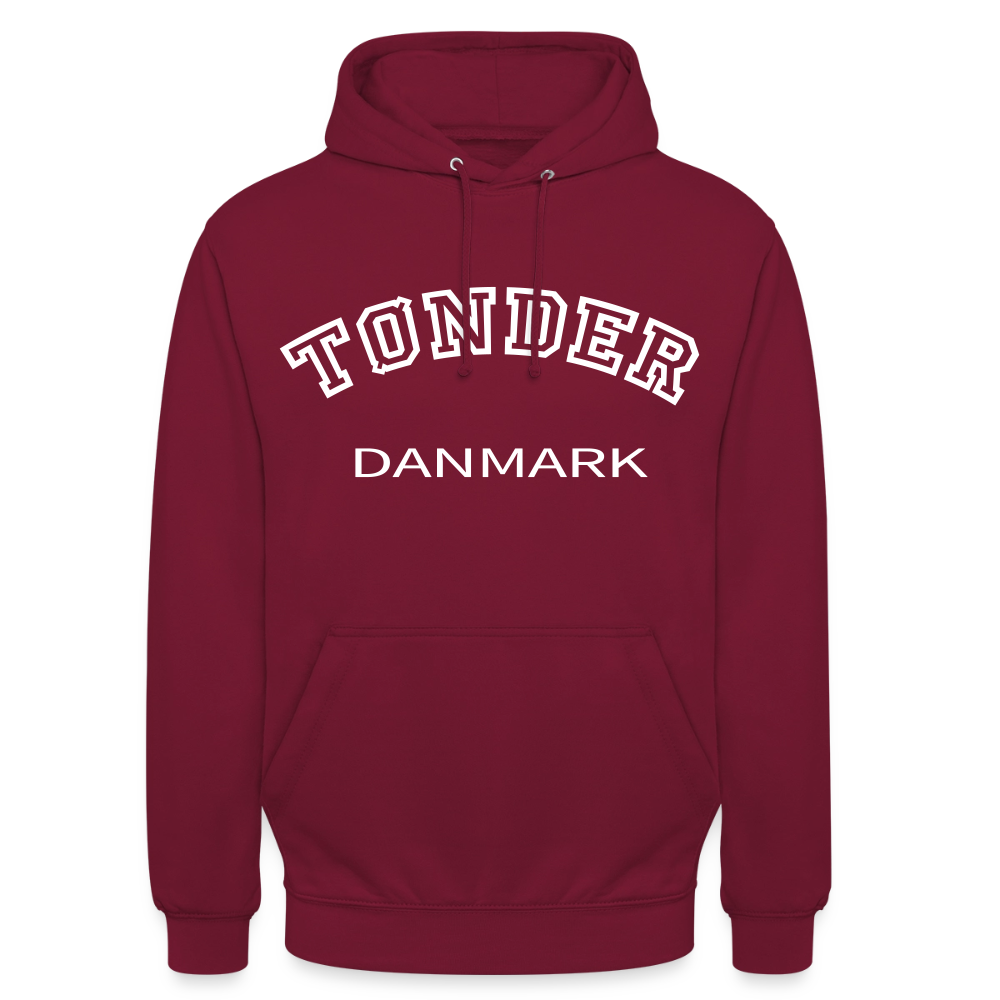 CityShirt - Hoodie - Tønder - bordeaux