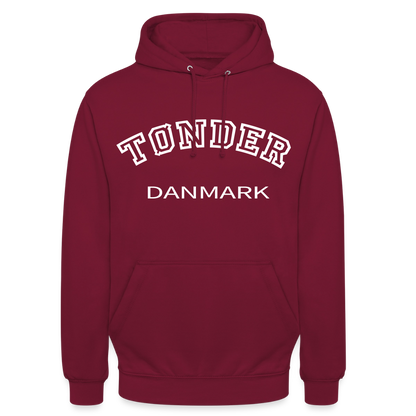 CityShirt - Hoodie - Tønder - bordeaux