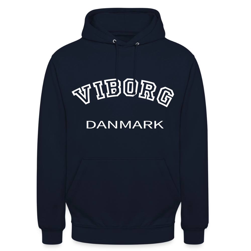 CityShirt - Hoodie - Viborg - marineblå