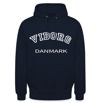 CityShirt - Hoodie - Viborg - marineblå