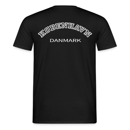 Herre-T-shirt - København - sort