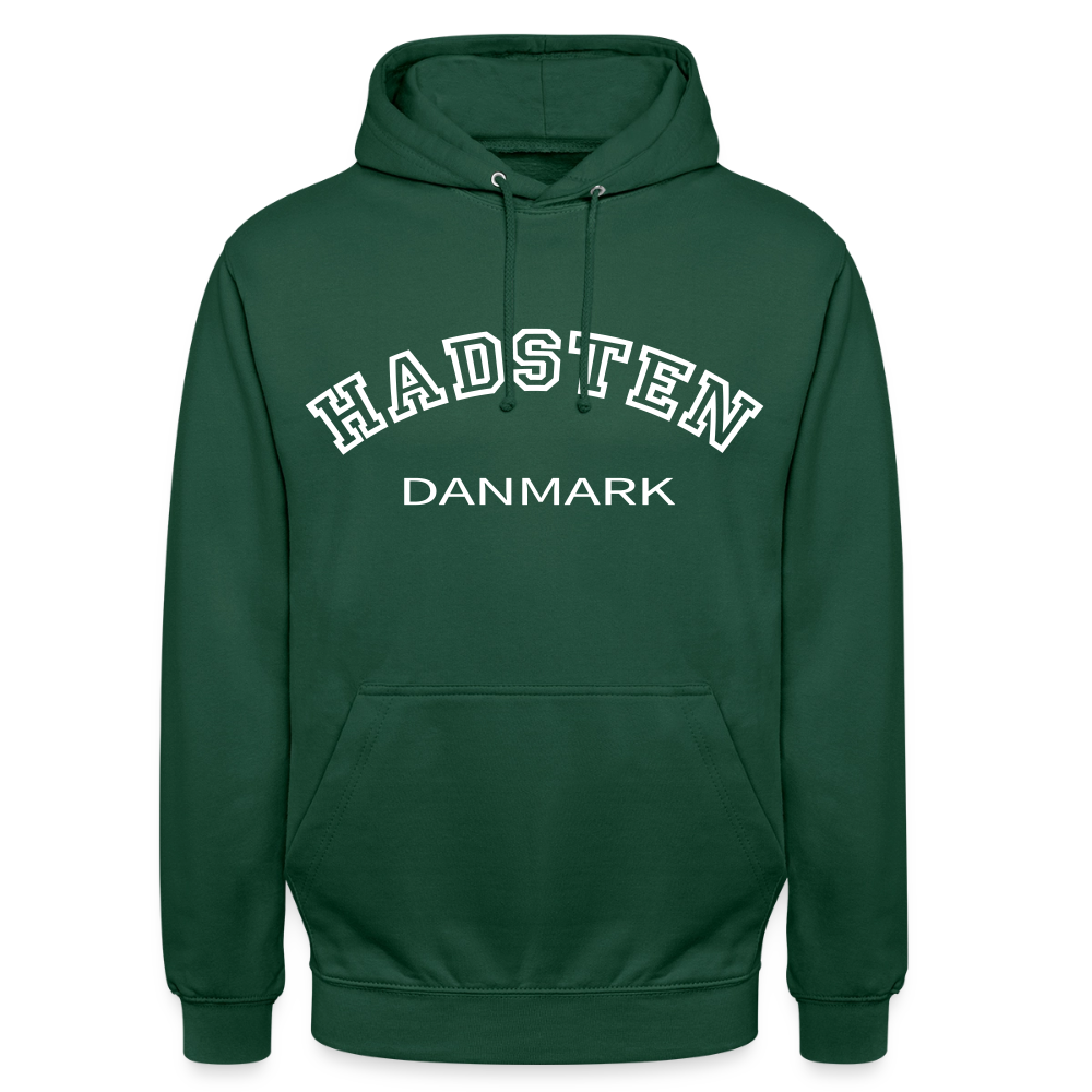 CityShirt - Hoodie - Hadsten - flaskegrøn