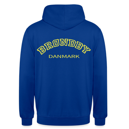 Hættetrøje unisex - Brøndby - kongeblå