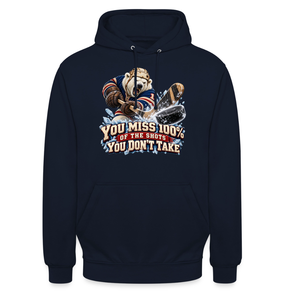 CityShirts - Hoodie - Take the shot - CS001 - marineblå
