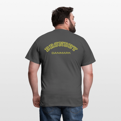 Herre-T-shirt - Brøndby - charcoal