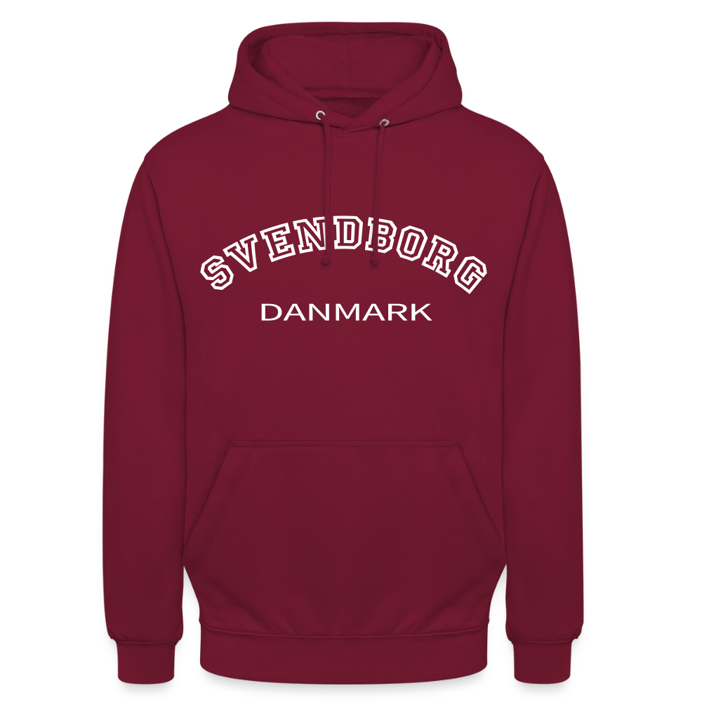 CityShirt - Hoodie - Svendborg - bordeaux