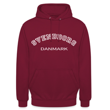 CityShirt - Hoodie - Svendborg - bordeaux