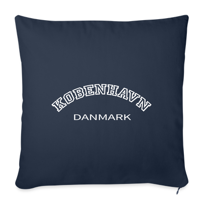 Sofapudebetræk 45 x 45 cm - København - navy