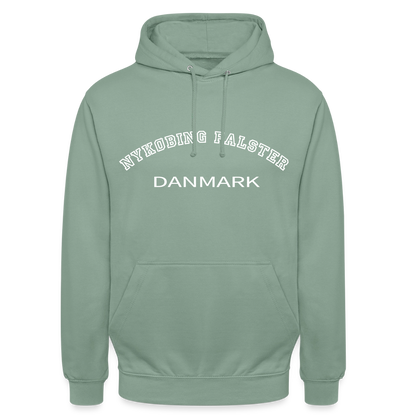 CityShirt - Hoodie - Nykøbing Falster - grågrøn