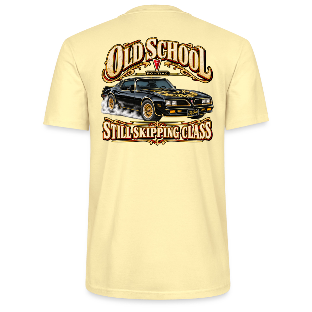 Carshirt T206 Pontiac - cremefarvet