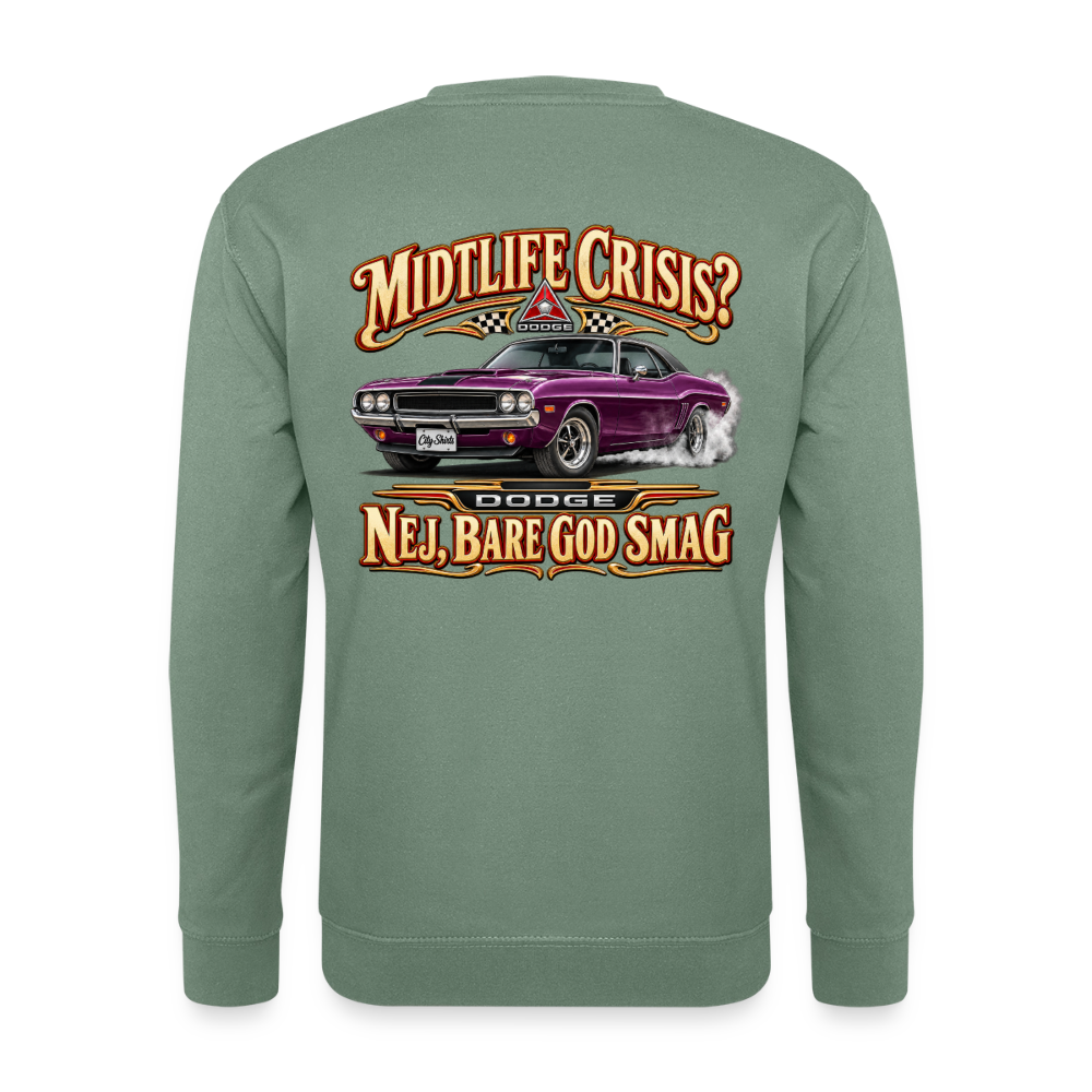Carshirt 202 Dodge - grågrøn