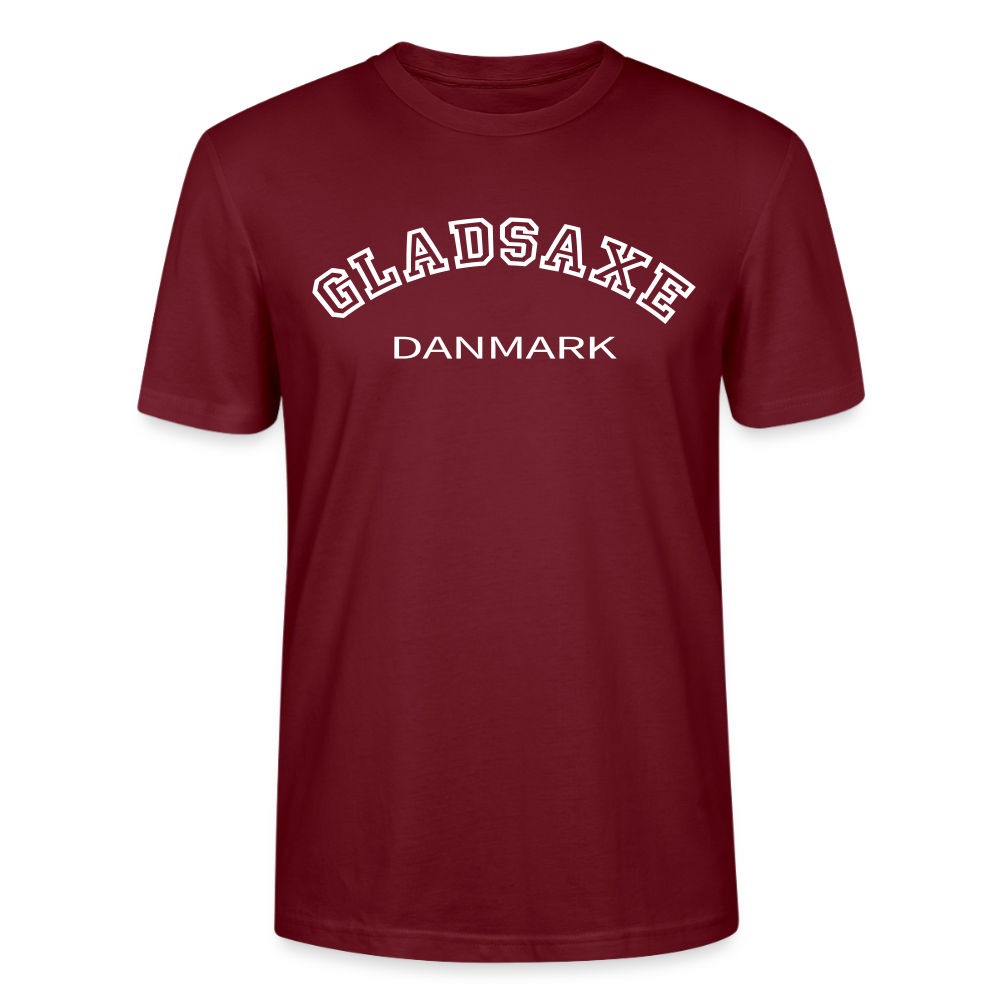 CityShirt - T-shirt - Gladsaxe - burgunder-rød