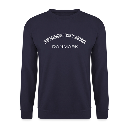 CityShirt - Sweatshirt - Frederiksværk - marineblå