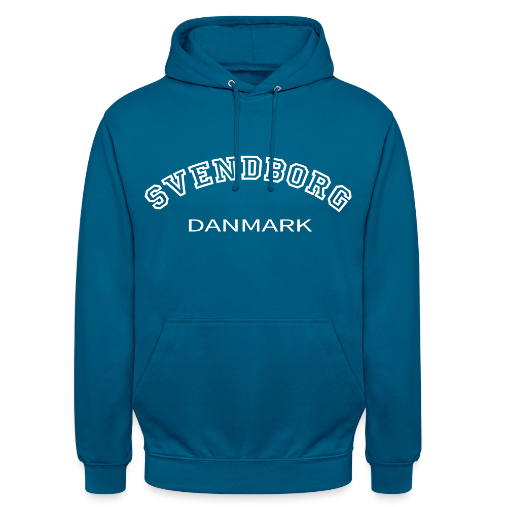 CityShirt - Hoodie - Svendborg - dybt havblå 