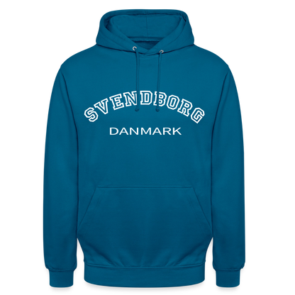 CityShirt - Hoodie - Svendborg - dybt havblå 