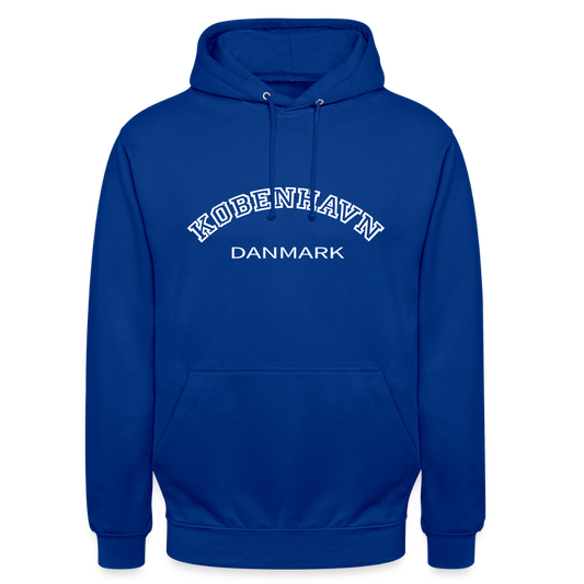Hættetrøje unisex - København - kongeblå