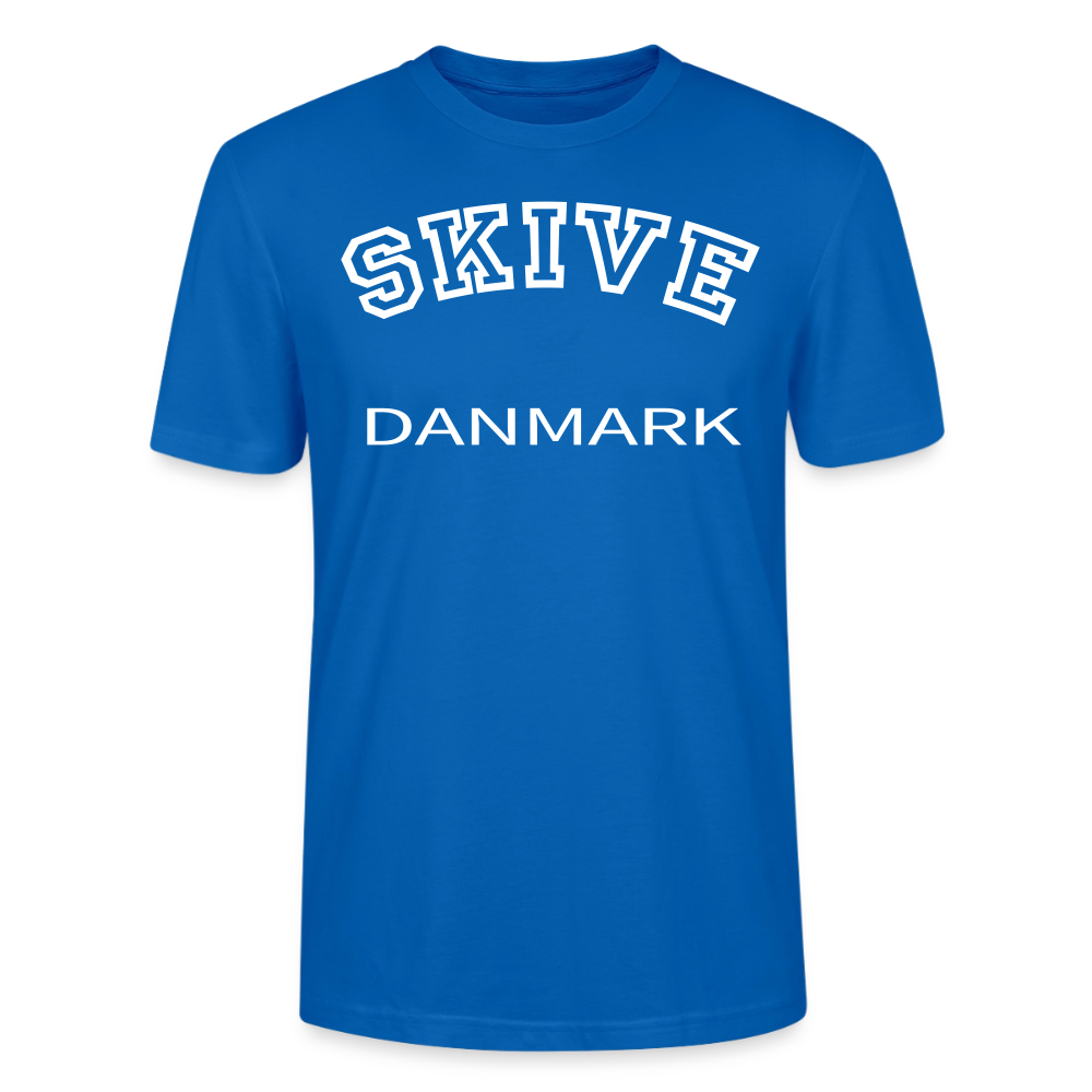 CityShirt - T-shirt - Skive - påfugleblå