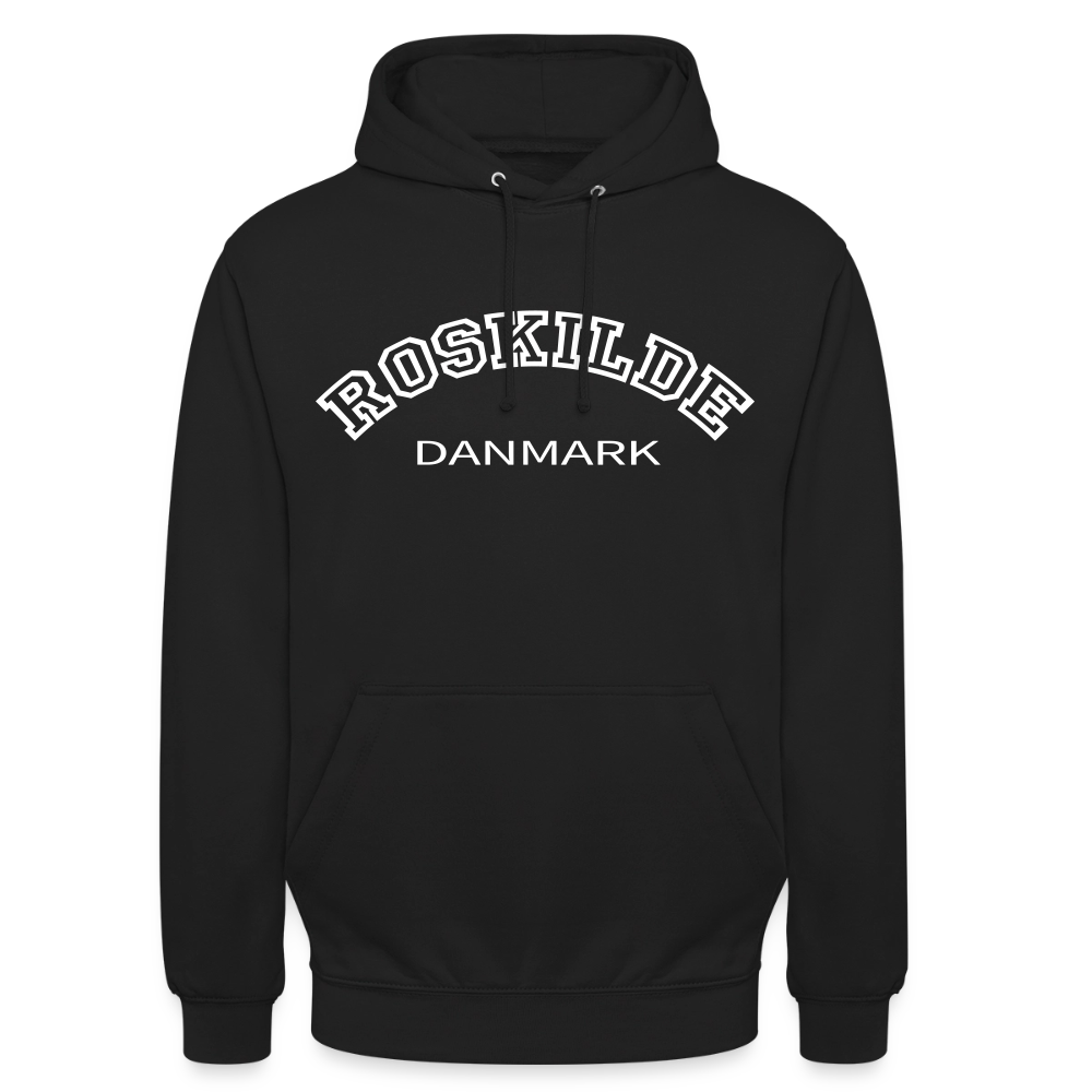 Hættetrøje unisex - Roskilde - sort