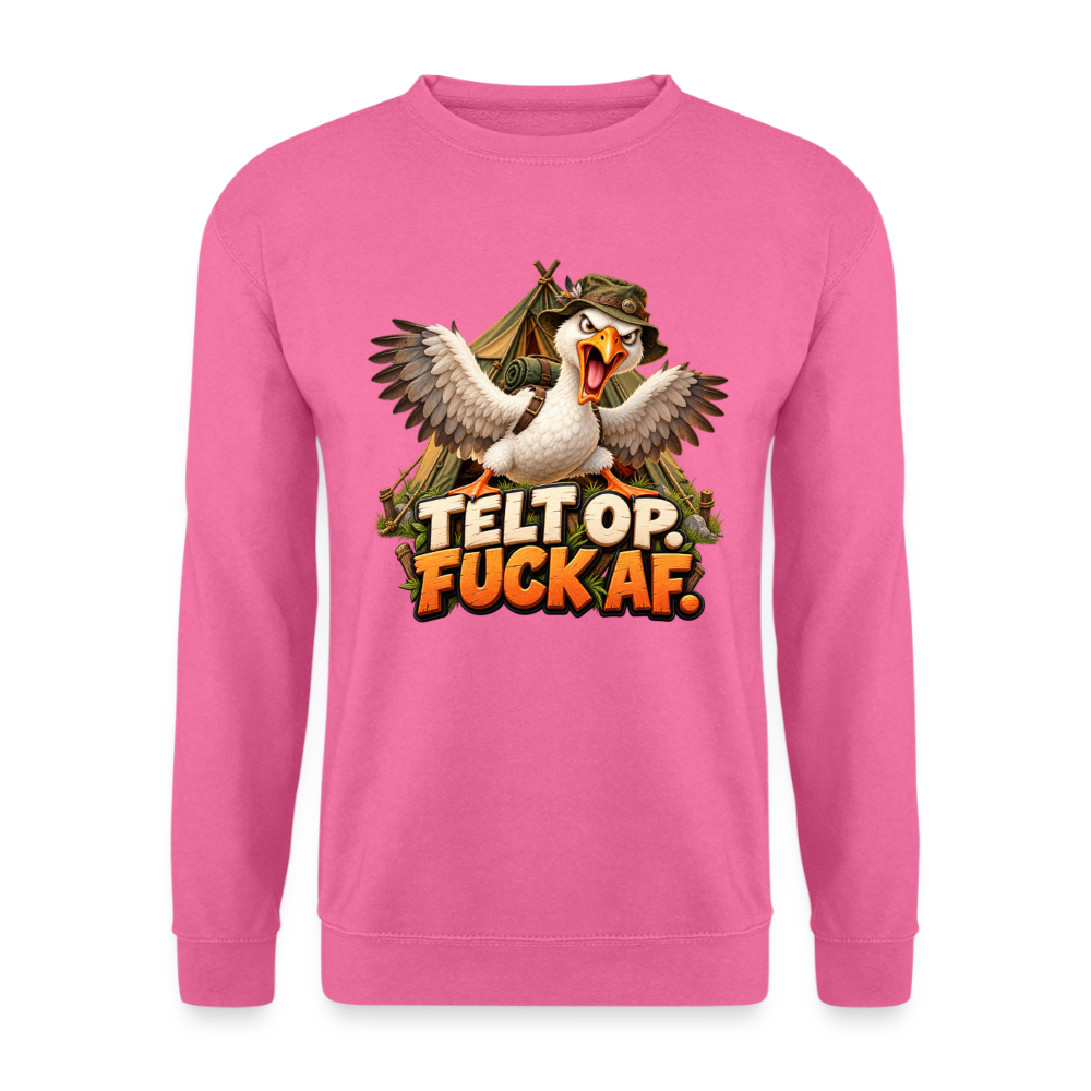 CityShirts - Sweatshirt - Telt op. Fuck af. - CS037 - pink