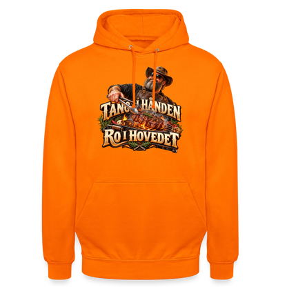CityShirts - Hoodie - Tang i hånden – Ro i hovedet - CS050 - orange