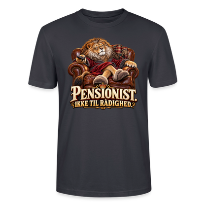 CityShirts - T-shirt - Pensionist. Ikke til rådighed. - CS030 - mørk gråblå