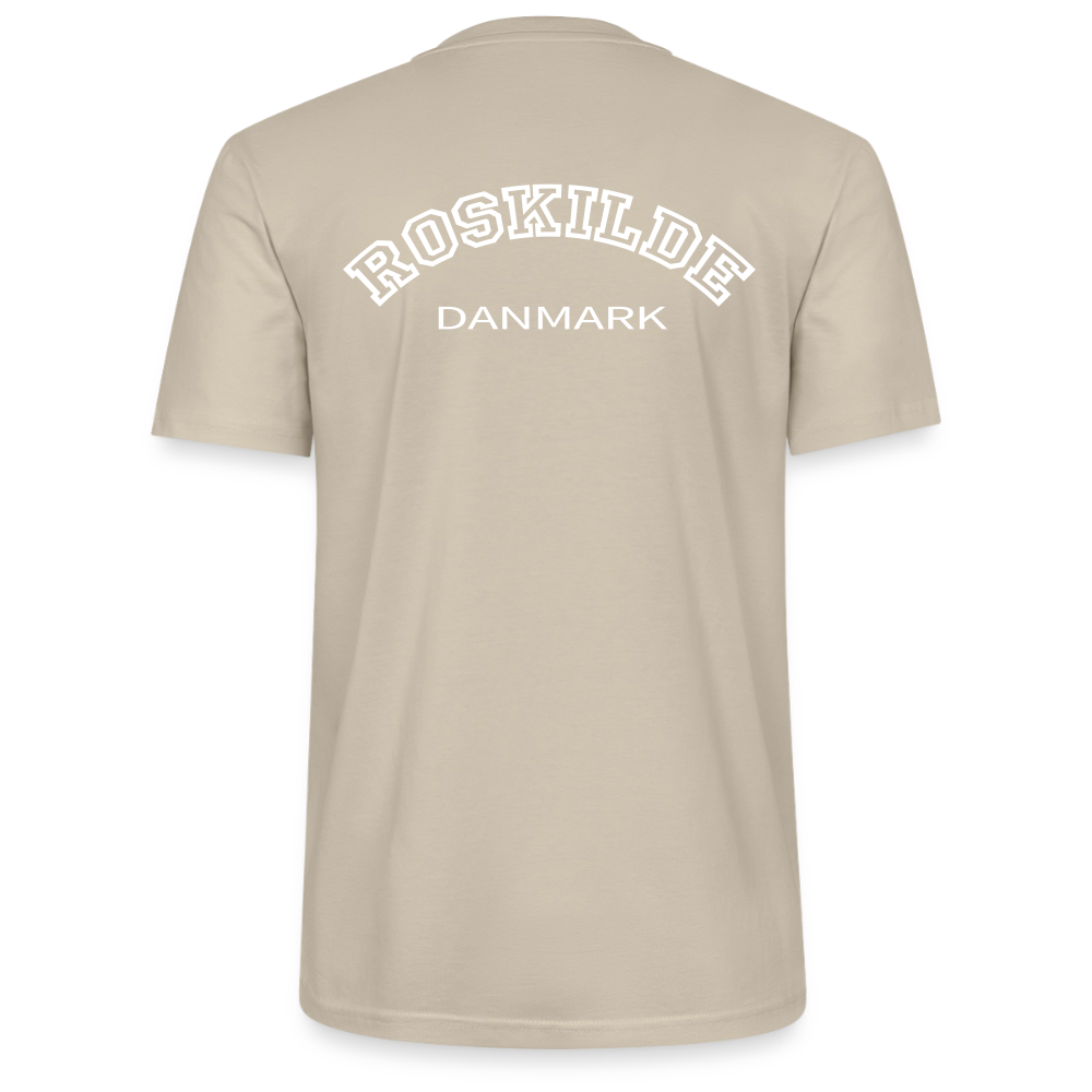 T-shirt unisex - Roskilde - beige