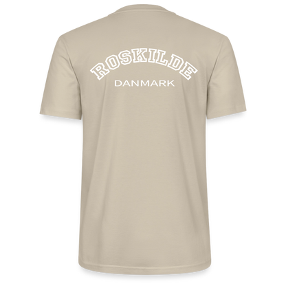 T-shirt unisex - Roskilde - beige