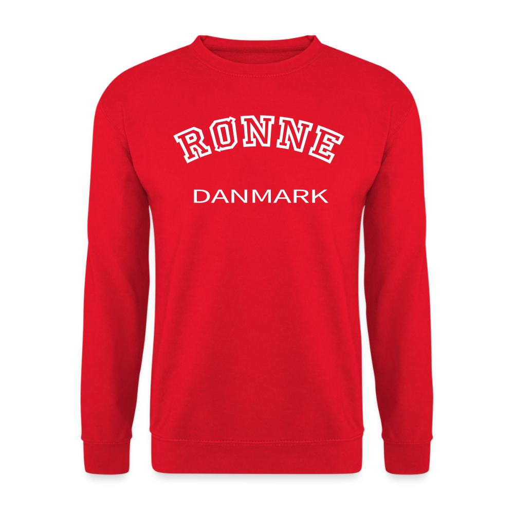 CityShirt - Sweatshirt - Rønne - rød