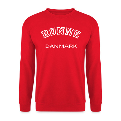 CityShirt - Sweatshirt - Rønne - rød