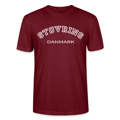 CityShirt - T-shirt - Støvring - burgunder-rød