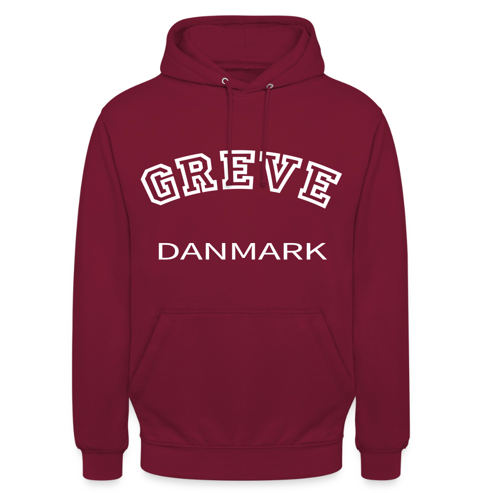 CityShirt - Hoodie - Greve - bordeaux