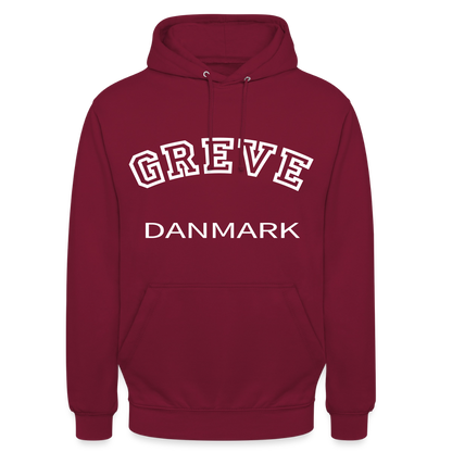CityShirt - Hoodie - Greve - bordeaux