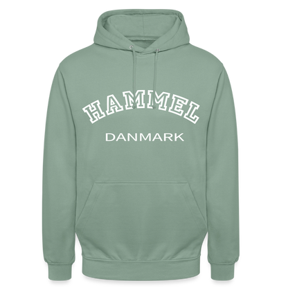 CityShirt - Hoodie - Hammel - grågrøn