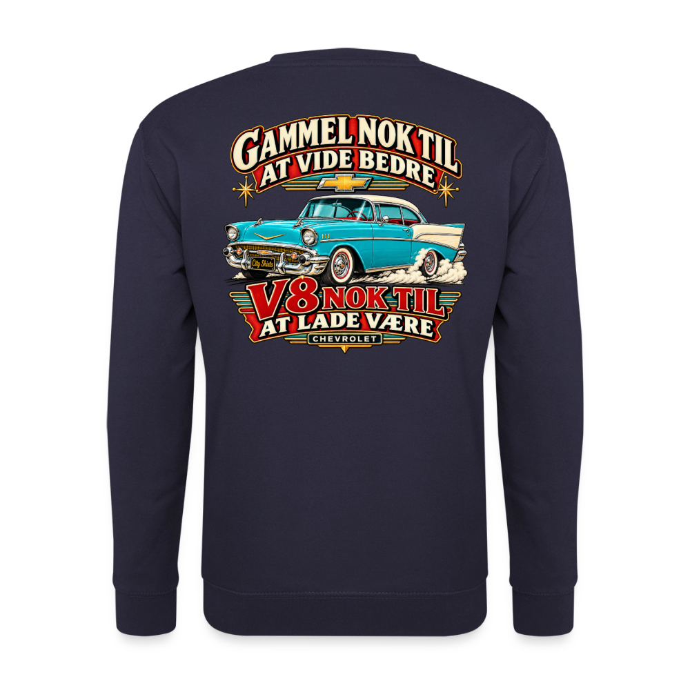Carshirt 201 Chevrolet - marineblå