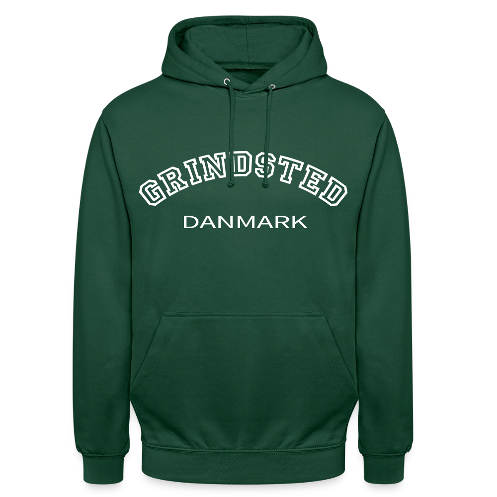CityShirt - Hoodie - Grindsted - flaskegrøn