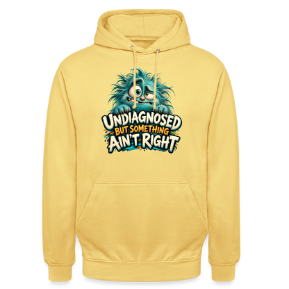 CityShirts - Hoodie - Undiagnosed – But something ain’t right - CS005 - citrongul