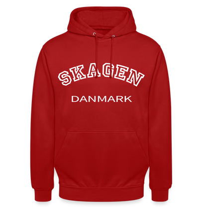 CityShirt - Hoodie - Skagen - rød
